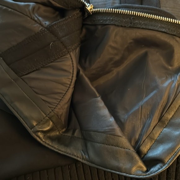 Bogner black Sz 16 Ski Snow Pants back bottom leg zippers women’s - Picture 12 of 14